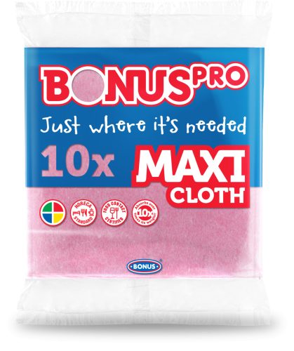 Bonus Pro maxi ált törlőkendő 38*40 cm piros