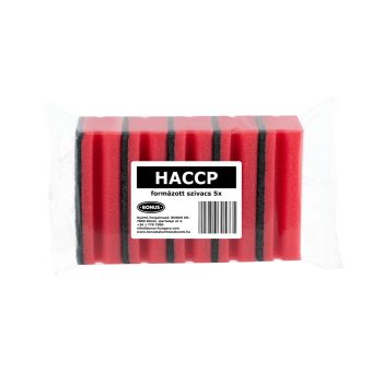 BONUS formázott mosogatószivacs nagy,piros, 5db/csomag