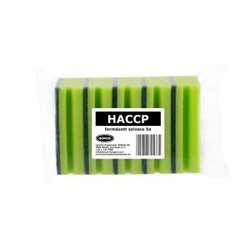 BONUS formázott mosogatószivacs nagy, zöld , 5db/csomag