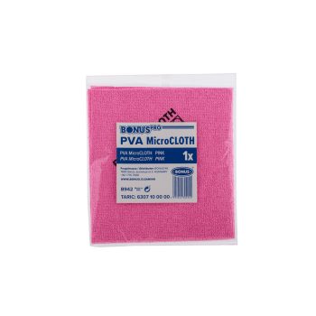 BONUS PRO PVA mikroszálas törlőkendő, piros