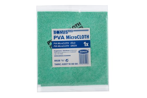 Bonus PRO PVA mikroszálas törlőkendő , zöld