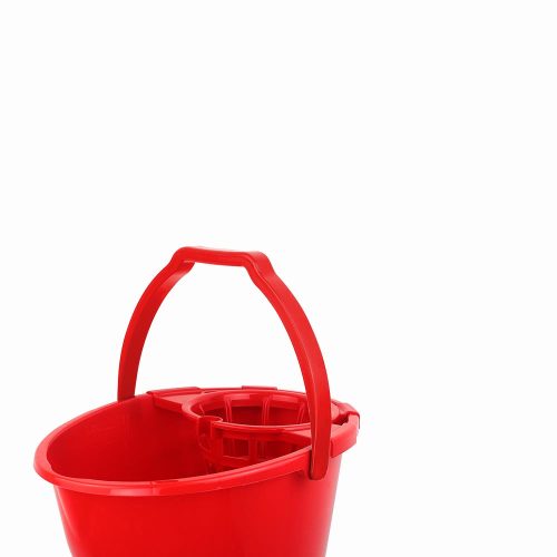 BONUS felmosó vödör kosárral, piros, 11 literes