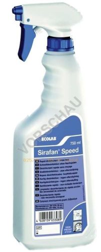 Sirafan Speed alkoholos gyors felületfertőtlenítő 6x750 ml/karton