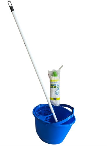 BONUS felmosó szett: vödör kosárral+ Eco TWIST mop+felmosó nyél