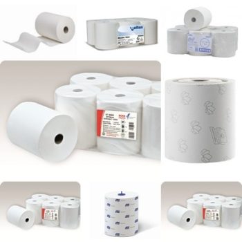 Tekercses kéztörlők autómata adagolókhoz